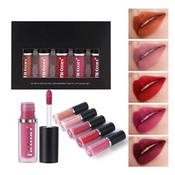 Набор матовых помад Fit Colors Beauty 5шт*2гр