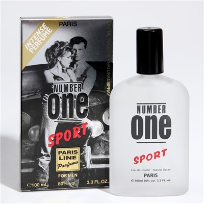 Туалетная вода мужская Number One Sport Intense Perfume, 100 мл