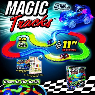 Светящаяся дорога Magic Tracks. 220 деталей