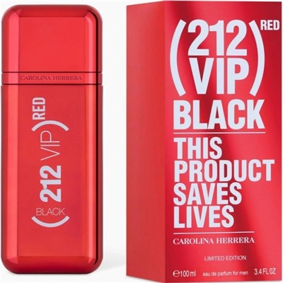 Carolina Herrera 212 VIP Black Red (для мужчин) EDP 100 мл