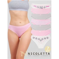 Трусы женские 7 шт Nicoletta