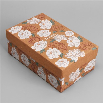 Набор подарочных коробок 6 в 1 «Цветы », 12 х 7 х 4 ‒ 22 х 14 х 8.5 см