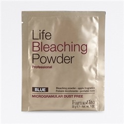 Синий обесцвечивающий порошок в саше Life Bleaching Powder Farmavita 30гр