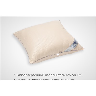 Подушка SONNO WHITE MAGIC гипоаллергенный наполнитель Amicor TM