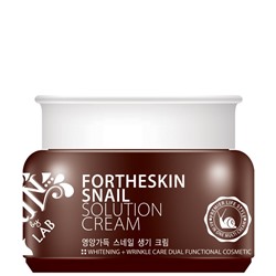 FORTHESKIN Крем для лица МУЦИН УЛИТКИ SNAIL SOLUTION CREAM 100 мл