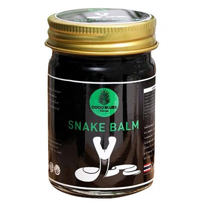 COCO BLUES Бальзам тайский змеиный  SNAKE BALM 50г