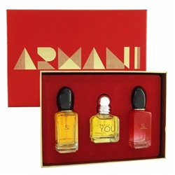 Giorgio Armani (Si + Emporio Armani Because It`s + Si Passione) 25 ml