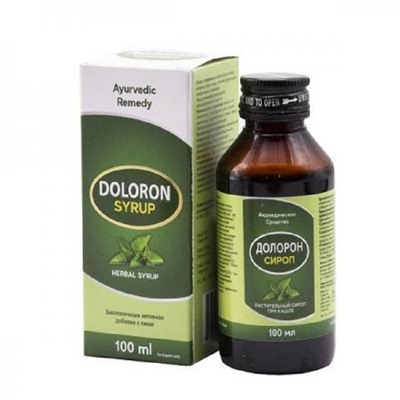 Долорон (сироп от кашля Свободное дыхание) Doloron Sydler Remedies 100 мл.