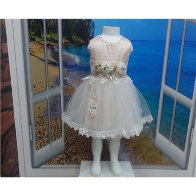 Нарядное платье для девочки (розовое)TRP1788