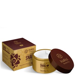 AsiaKiss Крем для лица ампульный МУЦИН УЛИТКИ Snail Ampoule Cream 50 мл