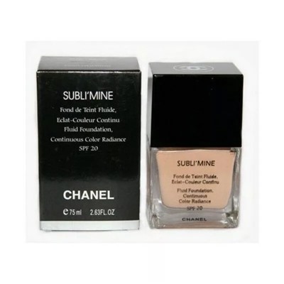 Тональный крем Chanel Sublimine 75 ml, тон 101