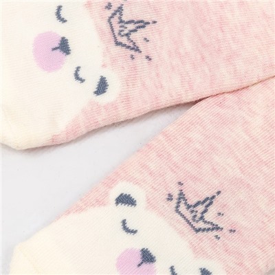 Носки детские махровые, цвет розовый, размер 16
