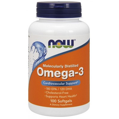 Омега 3 Omega-3 1000 mg NOW 100 капс.