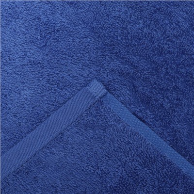 Полотенце махровое Di fronte, 70х130см, цвет синий, 460г/м, хлопок