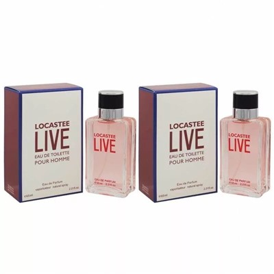 Набор Locatee Live Pour Homme, edp., 2*50 ml