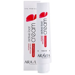 Активный крем для ног с камфорой и перцем Active Foot Cream Aravia 100 мл