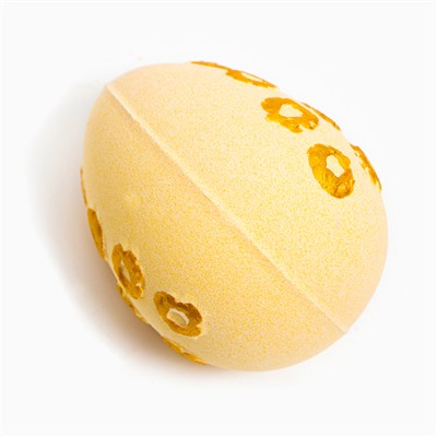 Бомбочка для ванны "Пасхальное яйцо" жёлтая, 100 г