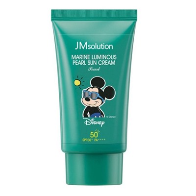 Jmsolution Увлажняющий солнцезащитный крем с жемчугом SPF50+/PA++++ / Marine Luminous Pearl Sun Cream Pearl Disney Mickey, 50 мл