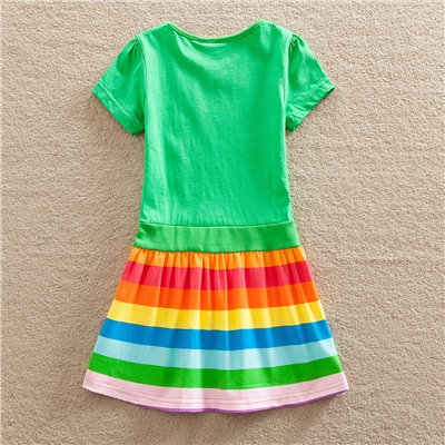 Платье для девочки SH6218green