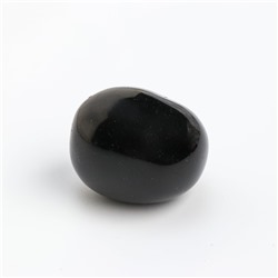 Камень натуральный "Морион", 18 г, минерал галтовка