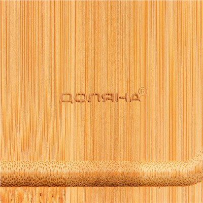 Доска разделочная Доляна «Идея», 35×25 см, бамбук