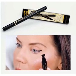 Gegemoon Двусторонняя подводка для глаз черная 1,6гр Stamp + eyeliner