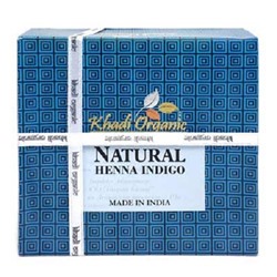 Хна натуральная индиго Кхади Natural Henna Indigo Khadi Organic 100 гр.