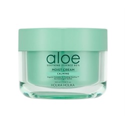 Крем для лица увлажняющий с алоэ Aloe Soothing Essence 80% Moist Cream Holika Holika 100 мл.