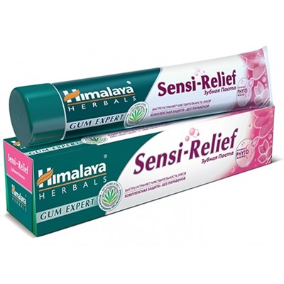 Зубная паста Для чувствительных зубов Хималая Sensi-Relief Himalaya 75 мл.