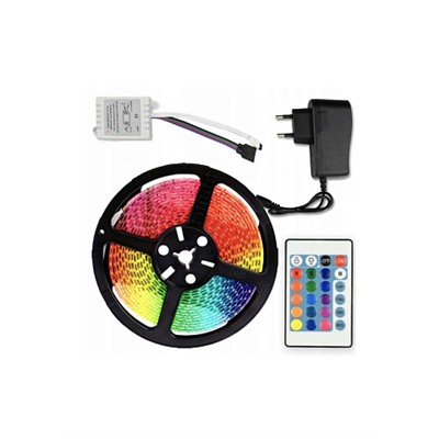 Светодиодная лента с пультом RGB LED STRIP