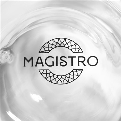 Стопка стеклянная с двойными стенками Magistro «Поль Квадро», 80 мл, 7,5×8 см