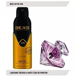 Дезодорант BEA'S W 540 - Lancome La Nuit Tresor L`eau For Women 200мл