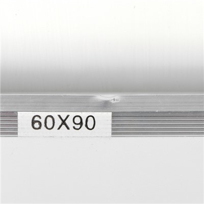 Доска магнитно-маркерная, двусторонняя, с полочкой, 90 × 60 см, Уценка