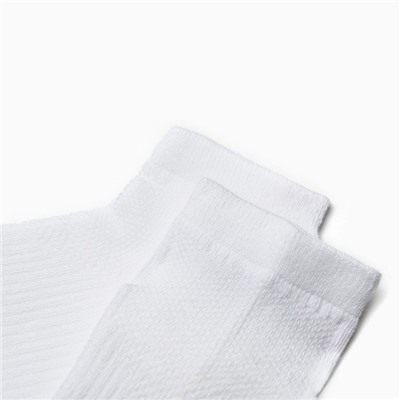 Носки женские, цвет белый, размер 23-25