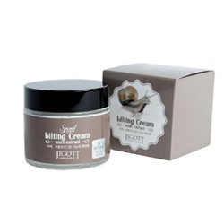 Крем подтягивающий для лица с экстрактом муцина улитки Snail Lifting Cream Jiggot 70 мл.