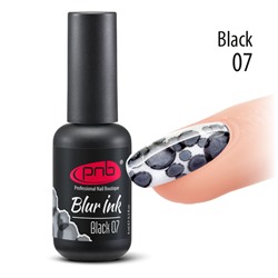 Акварельные капли-чернила PNB Blur Ink 07 Black 4 мл