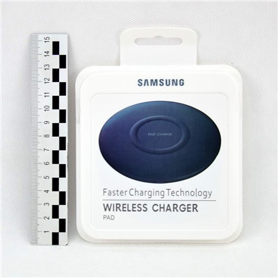 ЗУ беспроводное Samsung EP-P1100 цв.белый(поддерживает телефоны с функцией беспроводной зарядки,коробка)