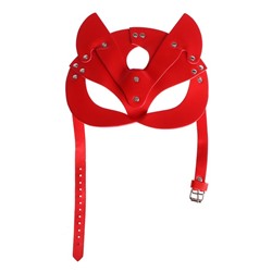 Карнавальная маска «Кошка», цвет красный