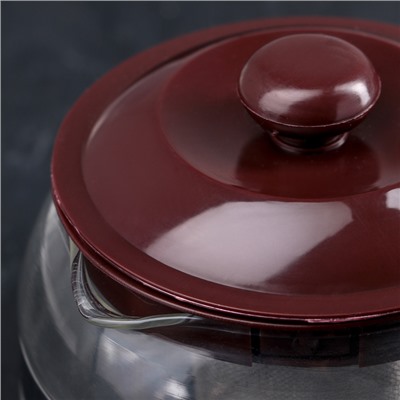 Чайник заварочный Magistro «Бруно», с ситом, 750 л, цвет коричневый