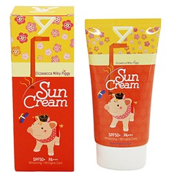 Крем для лица солнцезащитный - SPF50+ PA+++ milky piggy sun cream Elizavecca 50 мл.