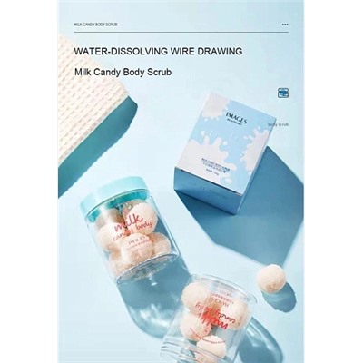 Скраб для тела с молоком Images Milk Candy Body Scrub, 140гр