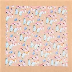 Ацетатный лист «Бабочки», 30,5 × 30,5 см