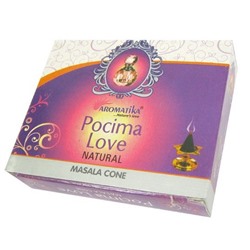 Благовония Aromatika конусы Pocima Love 12 шт.