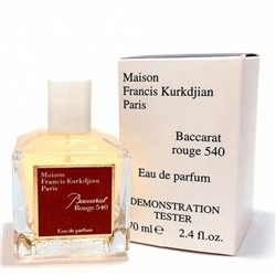 Maison Francis Kurkdjian Baccarat Rouge 540 (унисекс) EDP 70 мл Тестер