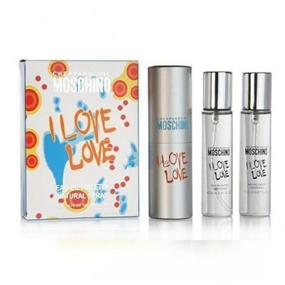 Moschino I Love Love, 3*20 ml