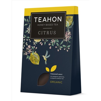 Имбирно-цитрусовый, жидкий концентрат чайного напитка TEAHON, 170 мл