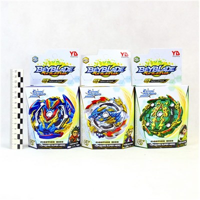 Бейблэйд GT New Listing набор 3цвета (BeyBlade-Волчок)(№3453)