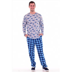 Пижама мужская 9-147 (синий)