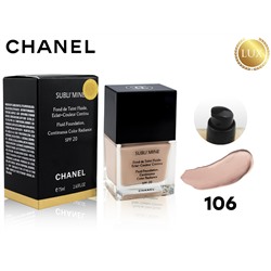 Тональный крем Chanel Sublimine средней плотности, 75 ml, тон 106 (качество Люкс)