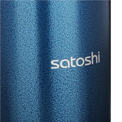Термос SATOSHI "Торнадо", 1 л, для напитков, нержавеющая сталь